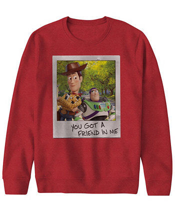 Big Boys Toy Story Crew Fleece Sweatshirt Hybrid