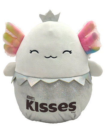 Hershey Kisses Axolotl Stuffed Animals, 9" SQUISHMALLOW
