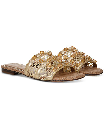 Women's Blaire Embellished Flat Sandals Sam Edelman