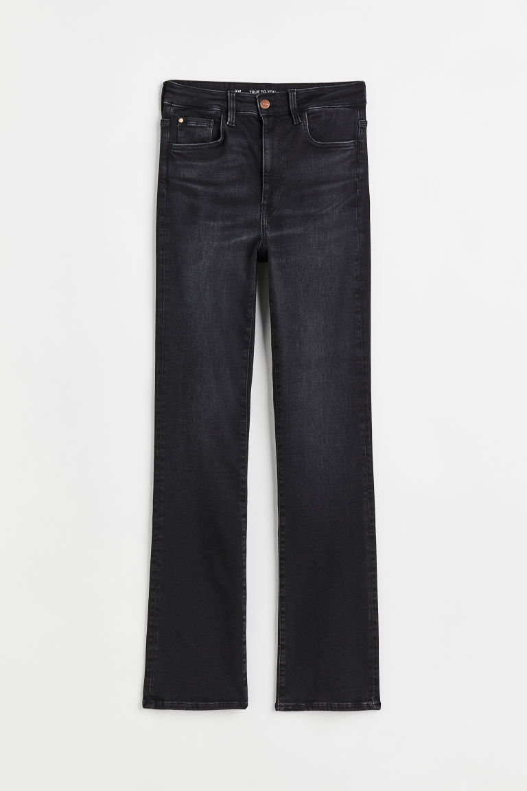 Высокие джинсы H&M+ True To You Bootcut H&M