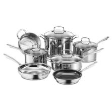 Cuisinart® Professional Series ™ 11-шт. Набор посуды из нержавеющей стали Cuisinart
