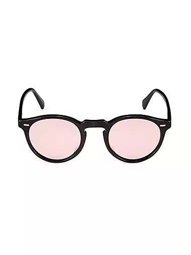 Солнцезащитные очки Oliver Peoples 47MM Acetate Round Oliver Peoples