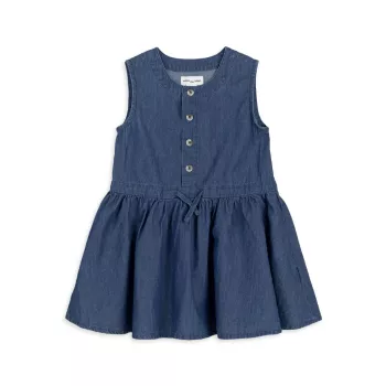 Baby Girl's, Little Girl's &amp; Girl's Denim Sleeveless Dress Miles the Label