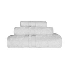 SUPERIOR Ultra Soft Cotton Absorbent Solid 3-Piece Towel Set Superior