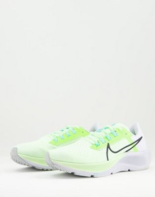 Кроссовки Nike Running Air Zoom Pegasus 38 светло-желтого/черного цвета Nike Running