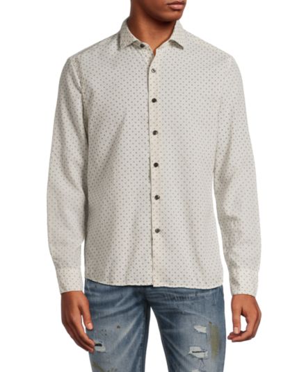 Livingstone Floral Cotton Shirt ROBERT BARAKETT