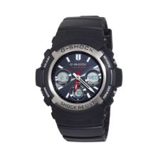 Мужские аналоговые и цифровые атомные часы Casio G-Shock Tough Solar - AWGM100-1ACR Relic