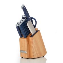 Набор тонких блоков для ножей Farberware® Edgekeeper с тройными заклепками, 14 предметов, со встроенной точилкой Farberware