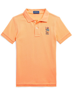 Рубашка поло из хлопковой сетки Polo Bear (для маленьких детей) Polo Ralph Lauren