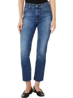 Узкие прямые укороченные джинсы Mari с высокой посадкой, цвет 14 Years Collector AG Jeans