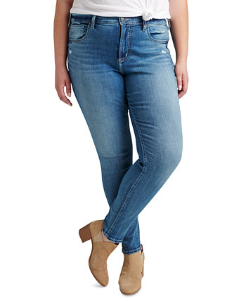 Джинсы-скинни Avery больших размеров с высокой посадкой Silver Jeans Co.