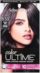 Schwarzkopf Color Ultime Hair Color, 1.3 Black Cherry, 1 Application - Permanent Black Hair Dye for Vivid Color Intensity and Fade-Resistant Shine up to 10 Weeks Schwarzkopf