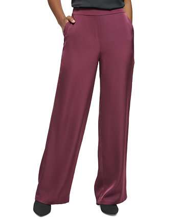 Женские широкие брюки без застежек с высокой посадкой Calvin Klein