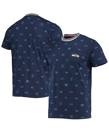 Мужская футболка темно-синего цвета Seattle Seahawks Essential с карманами Tommy Hilfiger