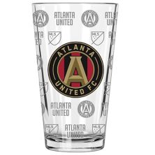 Atlanta United FC Sandblasted 16oz. Pint Glass Unbranded
