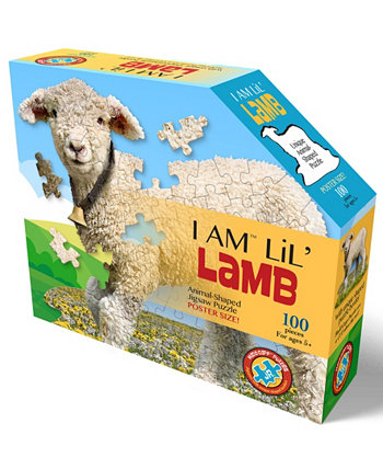 Puzzles Jr. - I AM LiL' LAMB, Set of 100 Madd Capp Games