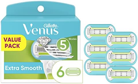 Gillette Venus Embrace Women's Razor Refills, 6 Count Gillette Venus