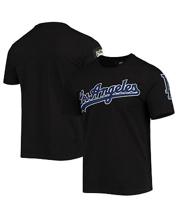 Мужская черная футболка с логотипом Los Angeles Dodgers Team Pro Standard