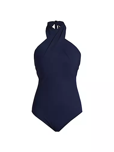 Бодиси́т с воротником-хомутом Casiana Twist от Chiara Boni La Petite Robe, Италия Chiara Boni La Petite Robe