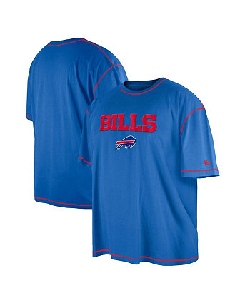 Мужская футболка с принтом Royal Buffalo Bills Third Down Big and Tall Puff New Era