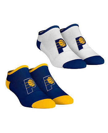 Женские носки Indiana Pacers Core Team, комплект из 2 низких носков до щиколотки Rock 'Em