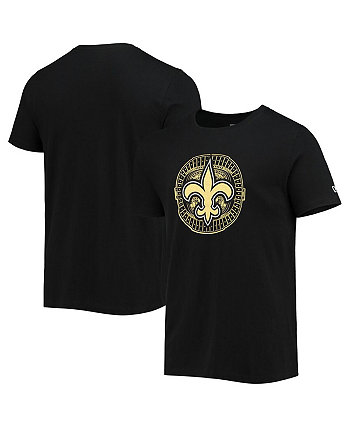 Мужская черная футболка New Orleans Saints Stadium New Era