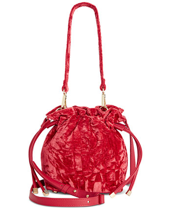 Маленькая бархатная сумка-ведро Meliss, созданная для Macy's I.N.C. International Concepts