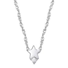 Ожерелье с подвеской в форме сердца PRIMROSE из стерлингового серебра с кубическим цирконием PRIMROSE