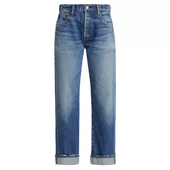 Foxwood Straight-Leg Denim Jeans Moussy Vintage