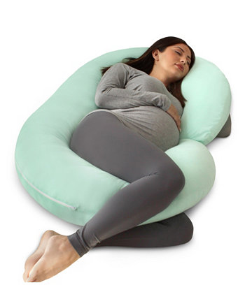 Подушка для беременных с чехлом из джерси, подушка для всего тела в форме C PharMeDoc
