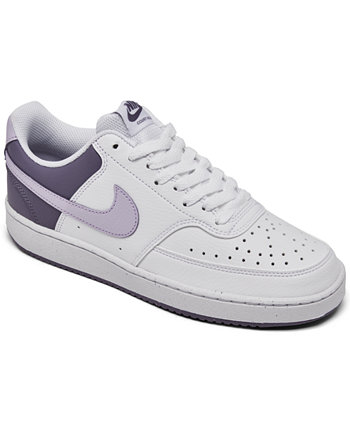 Women's Court Vision Low Next Nature Casual Sneakers from Finish Line Nike