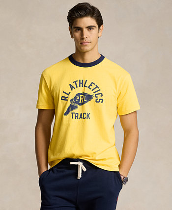 Men's Cotton Jersey Graphic T-Shirt Polo Ralph Lauren