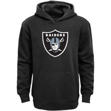 Толстовка с капюшоном Oakland Raiders Youth Primary Logo Team Color Fleece Pullover - Черный Outerstuff