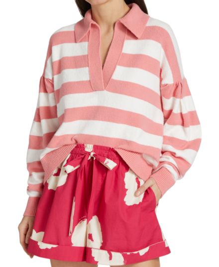Maisie Striped Sweater Tanya Taylor