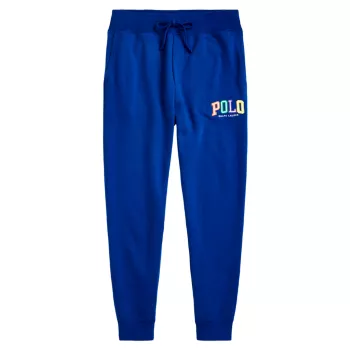 Флисовые спортивные штаны с логотипом Polo Ralph Lauren
