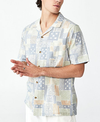Мужская рубашка с коротким рукавом Riviera COTTON ON