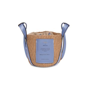 Маленькая плетеная сумка через плечо Basket Chloe