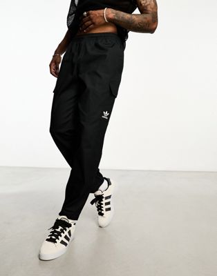 Черные брюки-карго из тканого материала adidas Originals Adidas