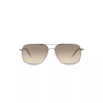 Солнцезащитные очки-авиаторы Clifton 58MM Oliver Peoples