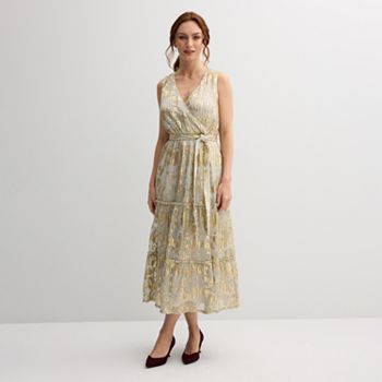 Women's Draper James Sleeveless Tiered Maxi Dress Draper James