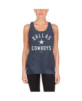 Women's Navy Dallas Cowboys 2024 NFL Training Camp Tank Top New Era