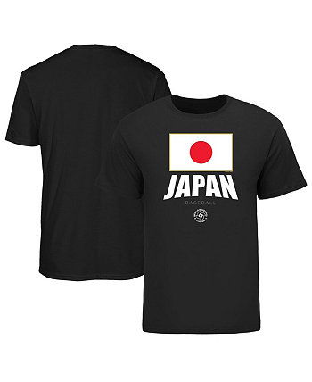 Мужская черная футболка Japan Baseball 2023 World Baseball Classic Federation Legends