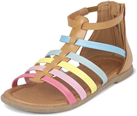 The Children's Place Baby-Girl's and Toddler Gladiator Sandals The Children"s Place