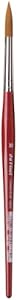 da Vinci Watercolor Series 1280 CosmoTop Spin Paint Brush, Medium Needle-Sharp Liner Synthetic with Red Handle, Size 0 Da Vinci Brushes