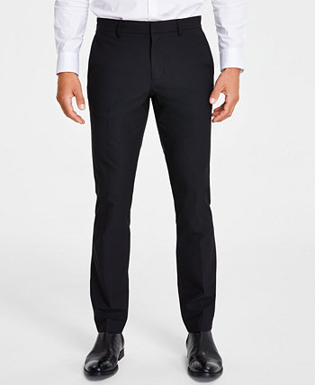 Мужские облегающие эластичные костюмные брюки Calvin Klein