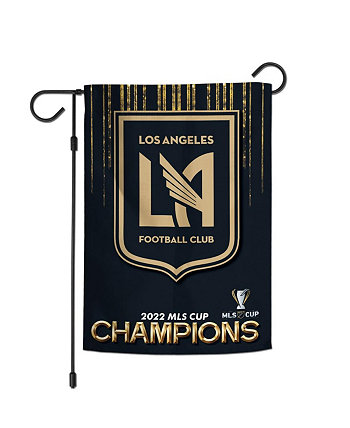 LAFC 2022 MLS Cup Champions 12'' x 18'' Two-Sided Garden Flag Wincraft