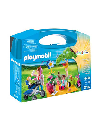 Набор из 62 предметов для семейного пикника Playmobil