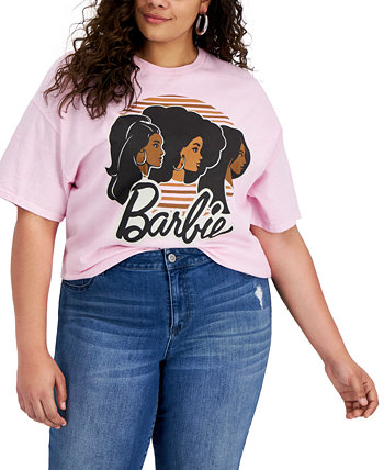 Модная футболка больших размеров с изображением Барби Love Tribe