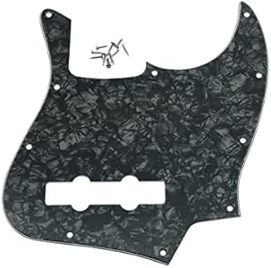 Dopro Jazz Bass J Bass Pickguard for USA/Mexican 4 String FD Jazz Bass Abalone Pearl Dopro