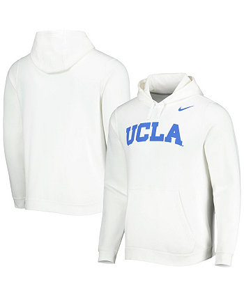 Мужская белая толстовка с капюшоном UCLA Bruins Logo Club Nike